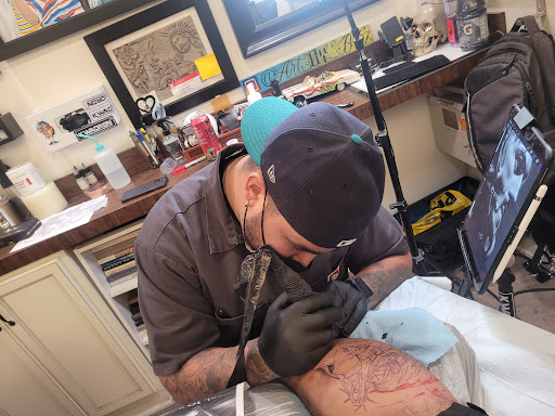 Explore female side tattoo ideas, creative tattoo ideas in Oxnard, available at Downtown Tattoo & Body Piercing