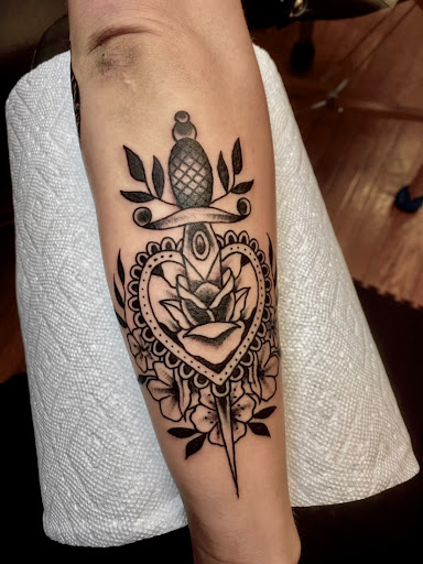 Explore johnny depp tattoo ideas, creative tattoo ideas in Danvers, available at North Shore Tattoo Company