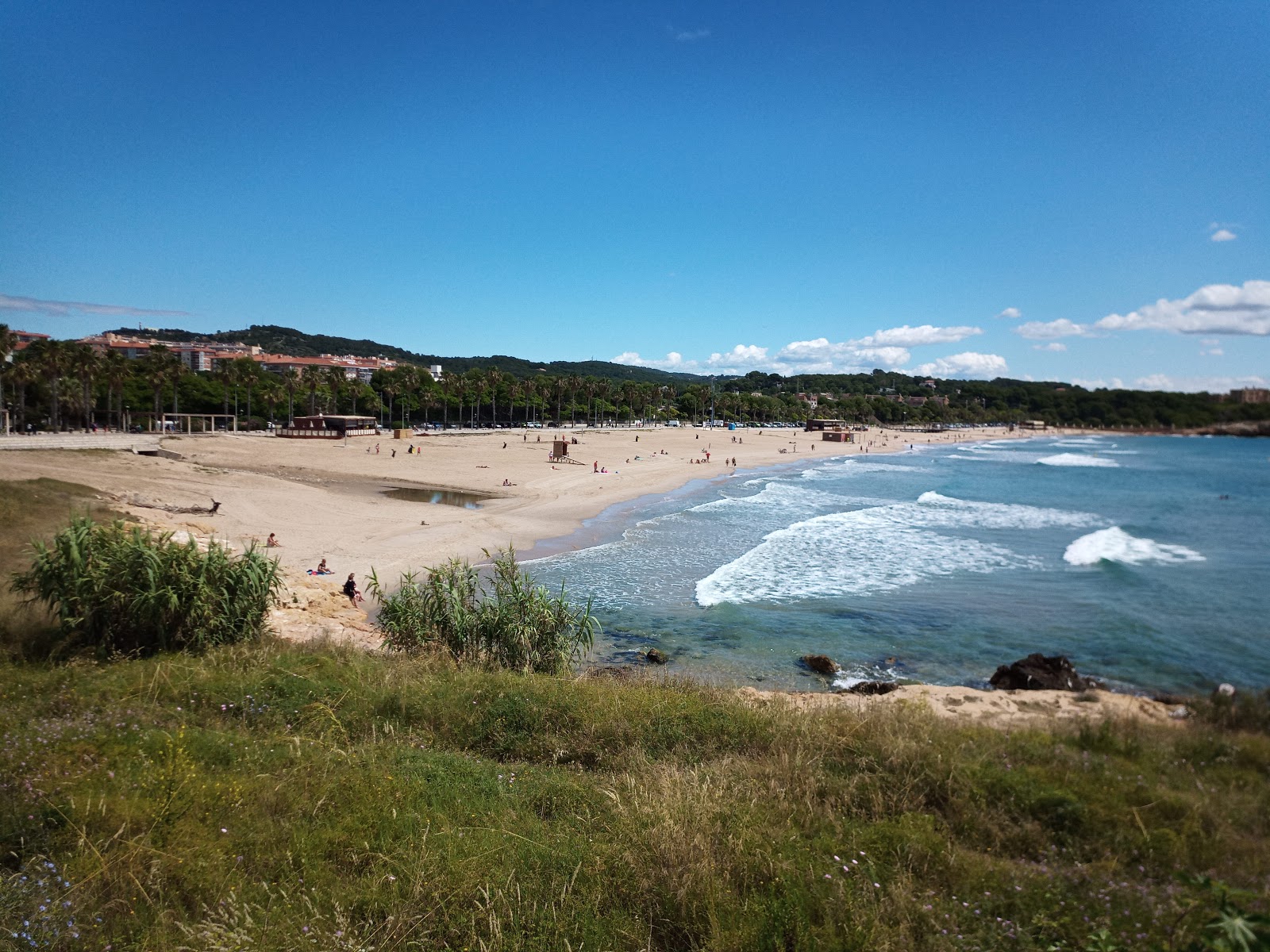 Valokuva Platja de l'Arrabassadaista. sisältäen tilava lahti
