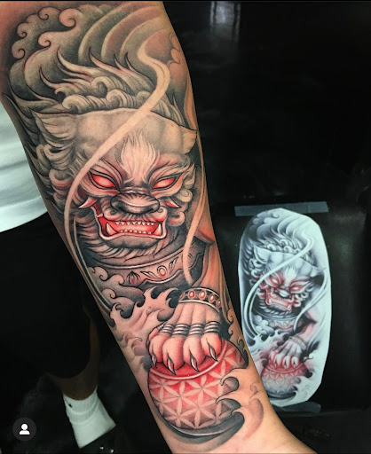 Explore friday the 13th tattoo ideas, creative tattoo ideas in Coral Springs, available at Undertow Tattoo Studio