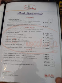 La Gnoccheria à Ostia carte