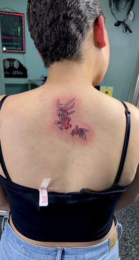 Find top shoulder tattoo ideas for your next unique tattoo in Meridian at Creative Pain Tattoo Studio