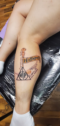 Explore river tattoo ideas, creative tattoo ideas in Valparaiso, available at Elysium Studios