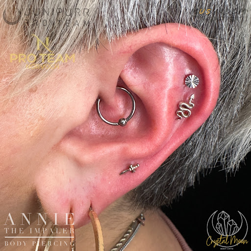 Explore tattoos for your daughter ideas, creative tattoo ideas in Bloomington, available at Crystal Moon Body Arts