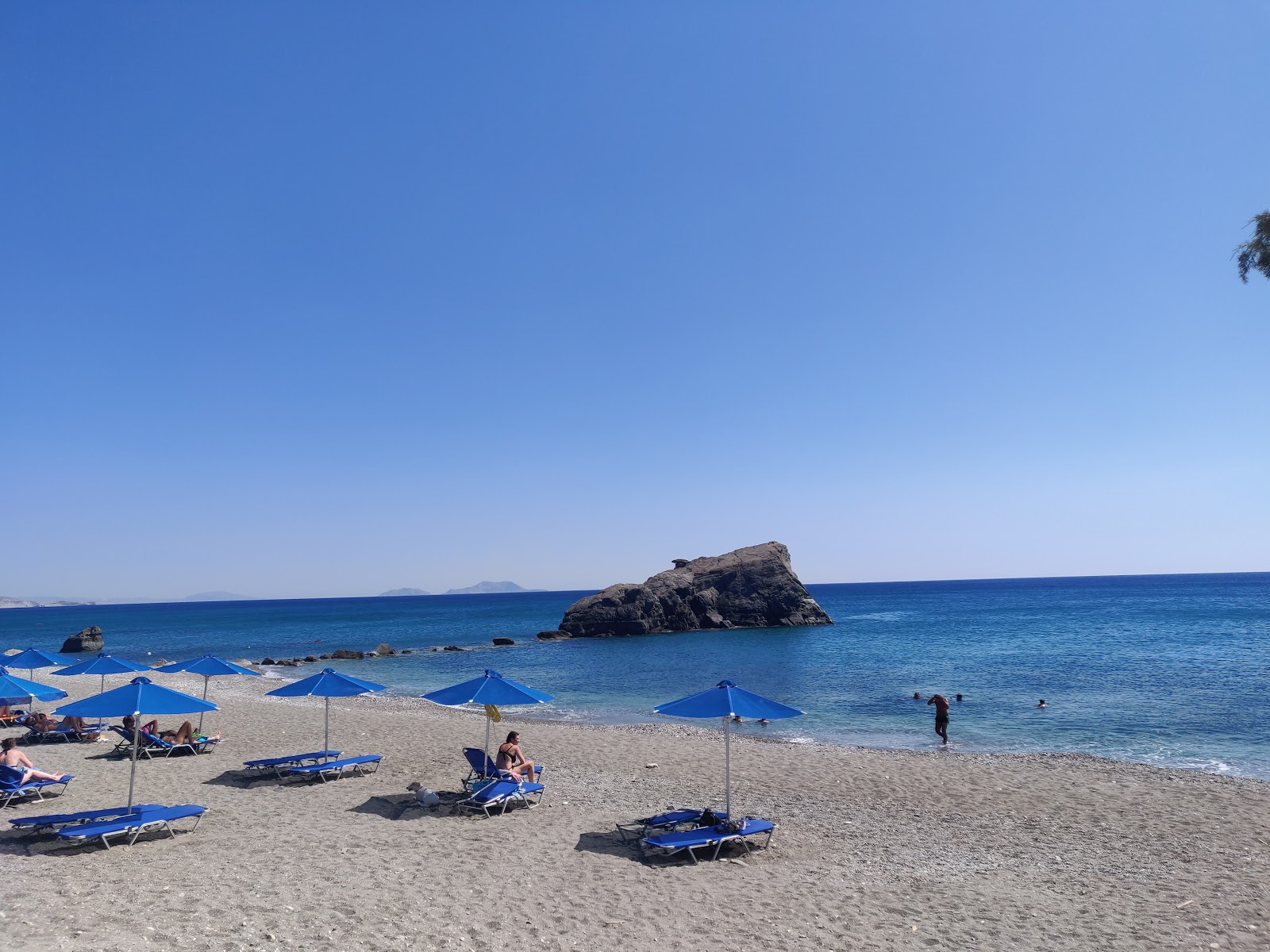 Zdjęcie Dionyssos beach obszar udogodnień