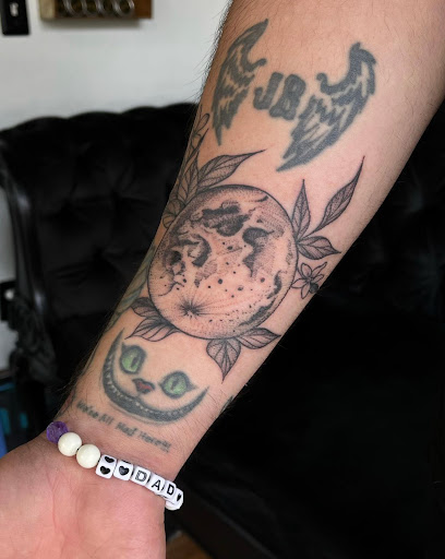 Explore halloween tattoos ideas, creative tattoo ideas in Buffalo, available at True Gloom Tattoo Studio