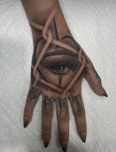 Explore emperor's new groove tattoo ideas, creative tattoo ideas in Wichita Falls, available at Firme Copias Tattoo shop