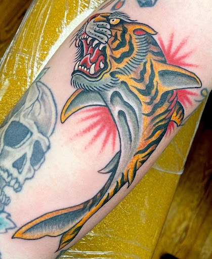 Explore hawk tattoo ideas for females, creative tattoo ideas in Rutherfordton, available at Divine Arts Tattoo