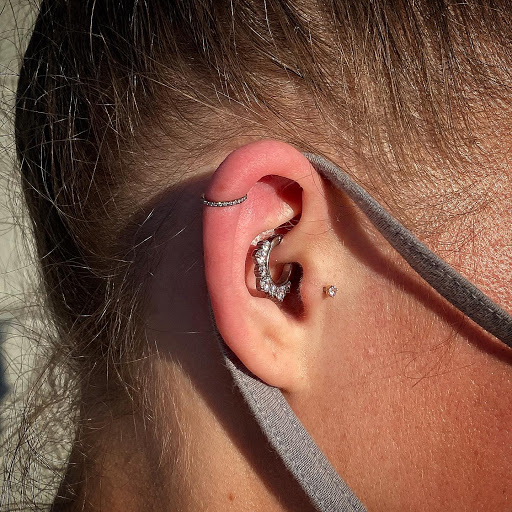 Explore tricep tattoo ideas, creative tattoo ideas in Cary, available at Fine Art Body Piercing By Lilith Mae