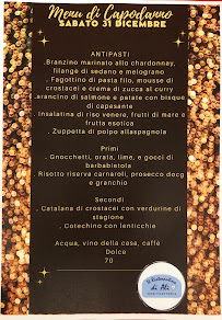 Menu du Il Ristorantino di Ali' à Sarzana
