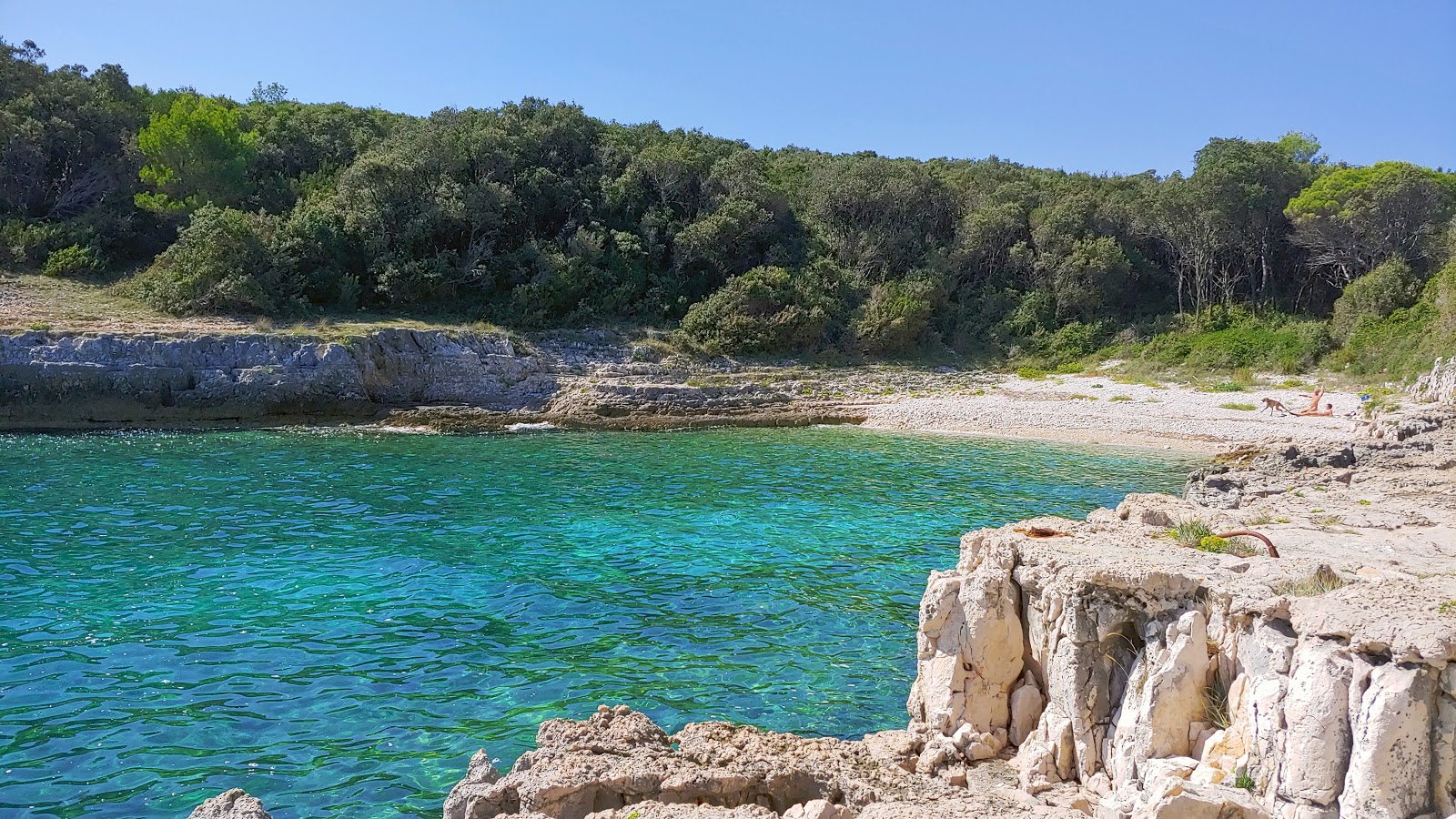 Foto von Zaglenicina beach mit felsiges gelände Oberfläche