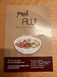 Soupe du Restaurant asiatique AWL PHO à Malakoff - n°2