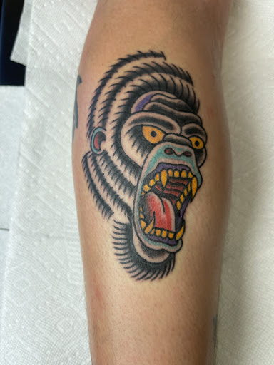 Explore christmas tree tattoo ideas, creative tattoo ideas in Green Cove Springs, available at Under Your Skin Tattoos