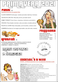 Menu du Sottocoperta à Grottammare