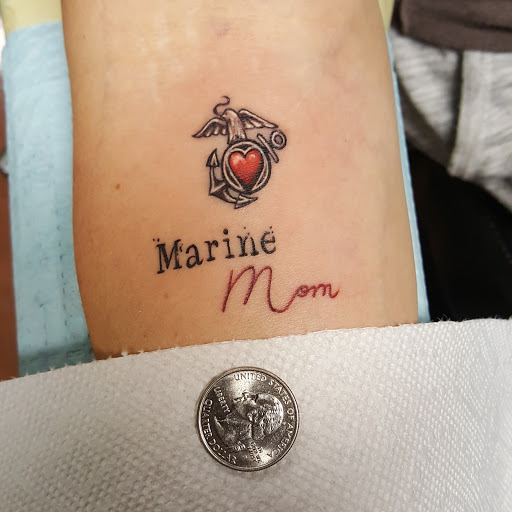 Explore broken hearted tattoo ideas, creative tattoo ideas in Palm Coast, available at Elite Custom Tattooing