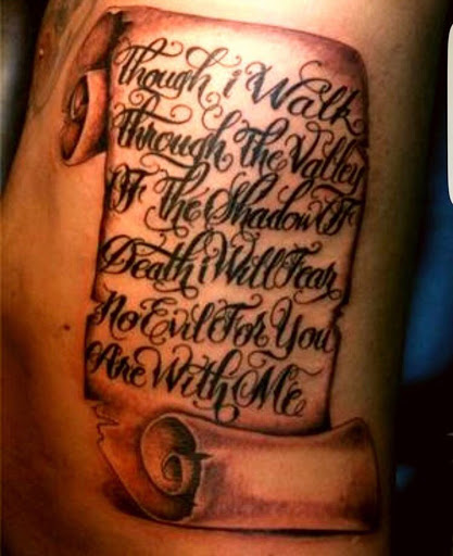 Explore r.i.p tattoo ideas, creative tattoo ideas in Panama City Beach, available at Revolution Tattoo & Body Piercing