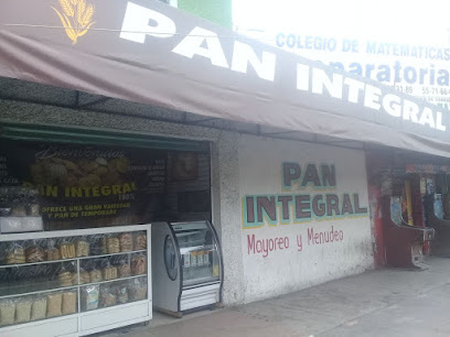Pan Integral ' Si su nutricion quiere cuidar ...nuestro pan es el ideal '