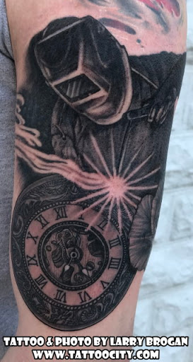 Explore mother name tattoo ideas, creative tattoo ideas in Lockport, available at Tattoo City by Larry Brogan