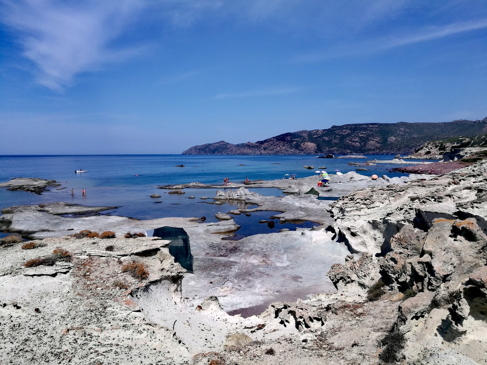 Su Riu 'e Sa Canna的照片 带有岩石覆盖表面