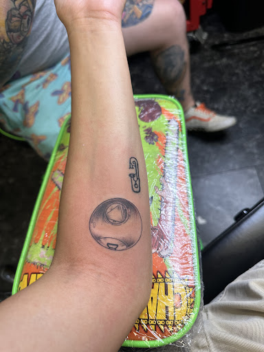 Explore manchester united tattoo ideas, creative tattoo ideas in Tallahassee, available at Studio B Tattoos and Piercings