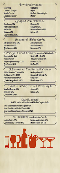 Restaurant Restaurant La Vida Local à Bechhofen (la carte)