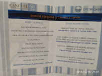 Menu / carte de RIZcafè à Ostia