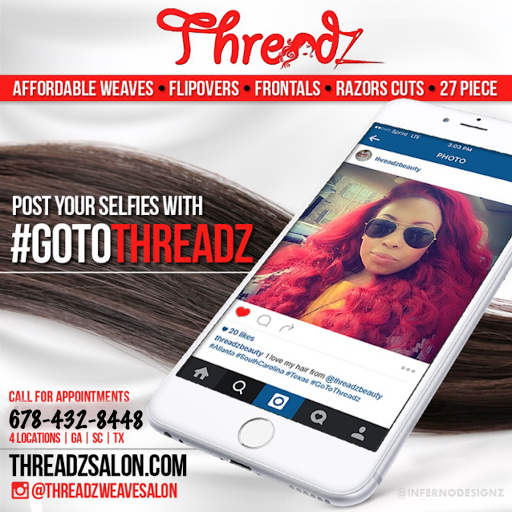 Hair Salon «Threadz Weave Salon Locust Grove, GA 30248», reviews and photos, 6965 GA-42 #117, Locust Grove, GA 30248, USA