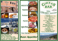 Menu / carte de Corra's Bar à Rotzo