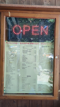 Menu / carte de Ristorante Pizzeria Bar Il Gatto e la Volpe à San Lorenzo al Lago