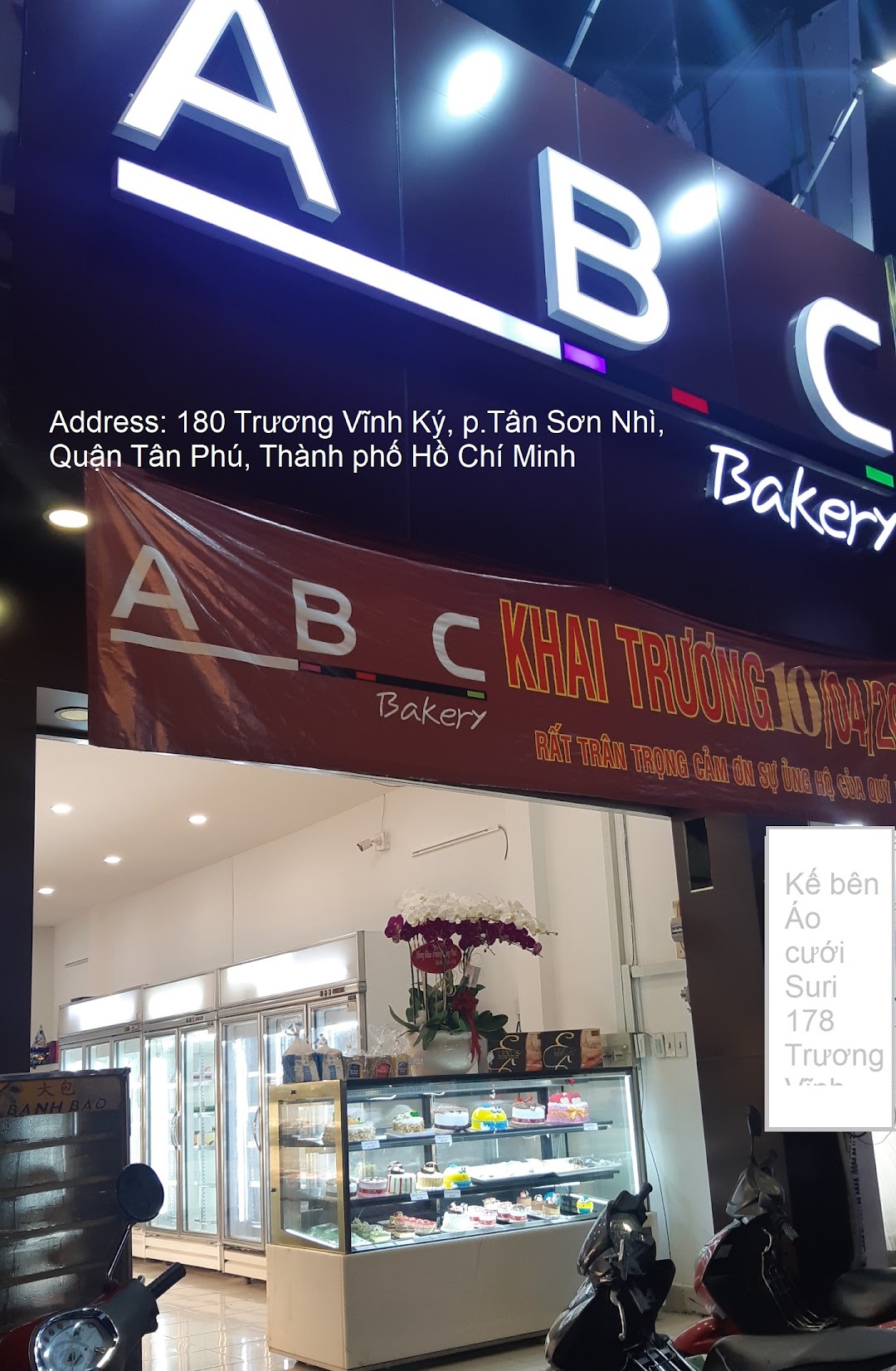 ABC Bakery Trương Vĩnh Ký - bánh kem sinh nhật, bông lan trứng muối, Tiramisu & đặt tiệc ngọt