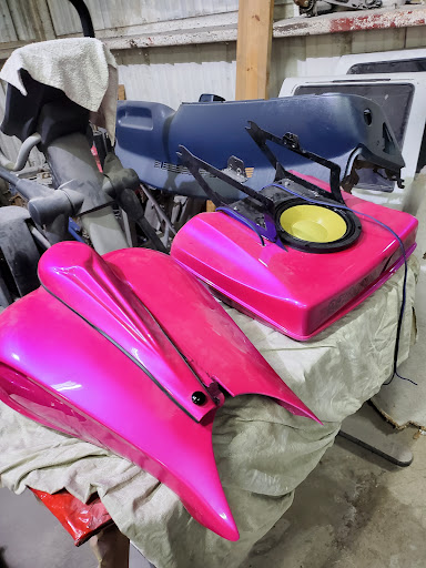 Auto Body Shop «Allen Matthews Paint & Body», reviews and photos, 2212 Hartwick Rd # E, Houston, TX 77093, USA