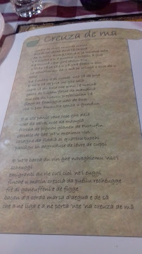 Osteria Degli Artisti à Genoa carte