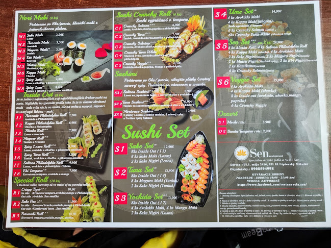 Komentáre a hodnotenia SEN Restaurant