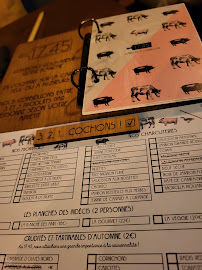 Le 17.45 Paris République - Planches à composer à Paris menu
