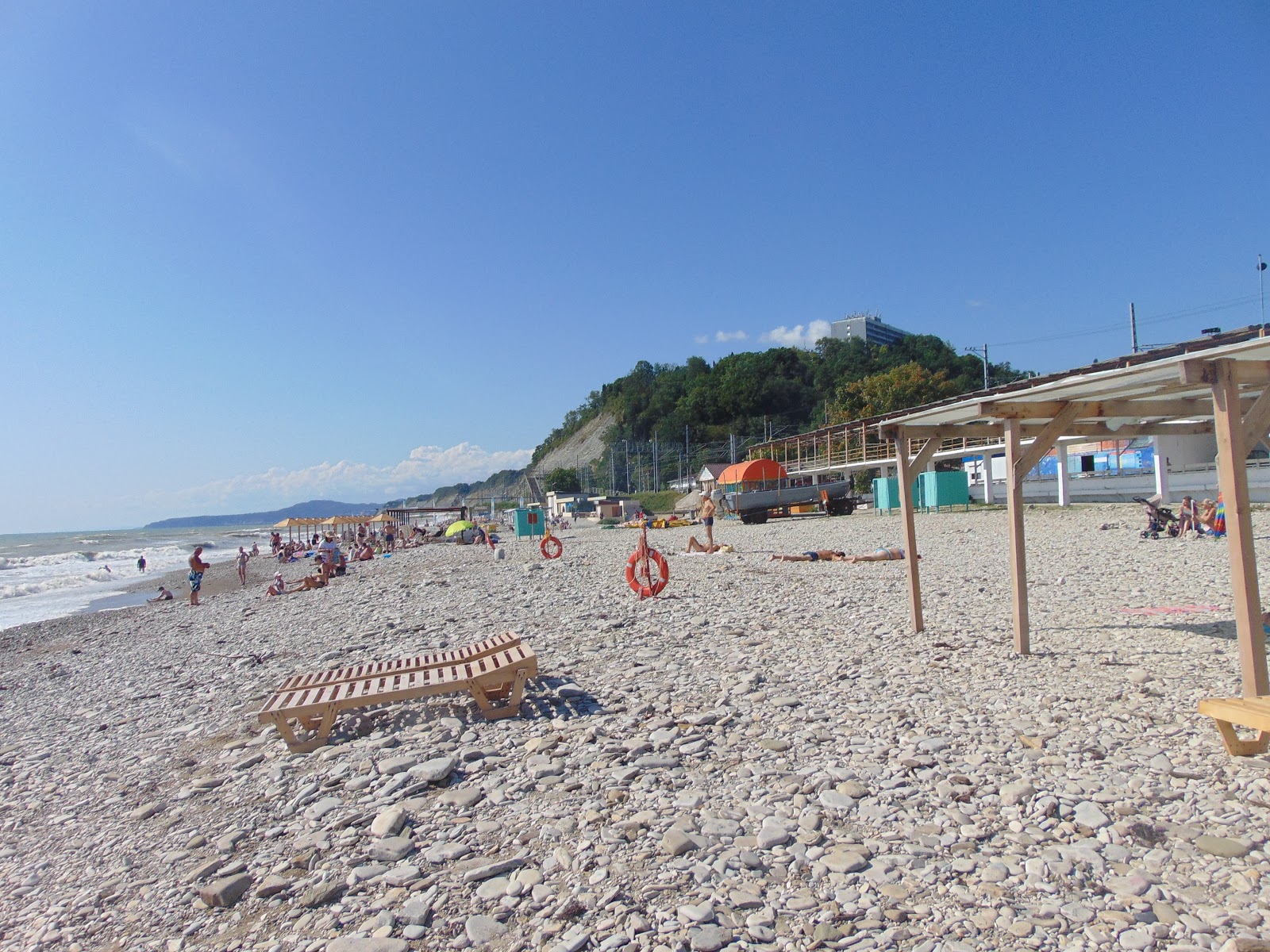 Foto von Shepsi beach mit sehr sauber Sauberkeitsgrad