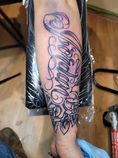 Explore womens thigh tattoo ideas, creative tattoo ideas in Muskogee, available at J & G Tattoo & Body Piercing