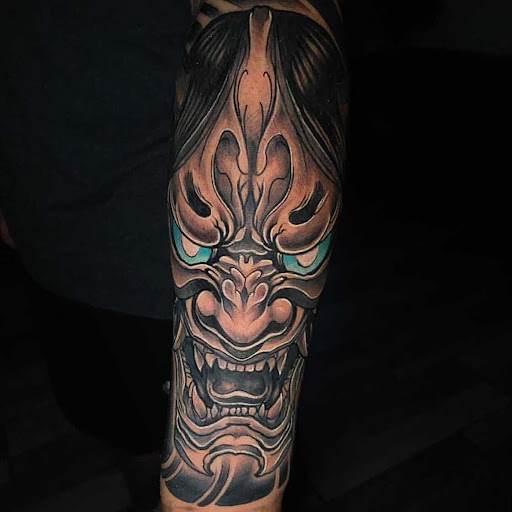 Explore women's back tattoo ideas, creative tattoo ideas in San Antonio, available at Firme Copias Tattoo Studio