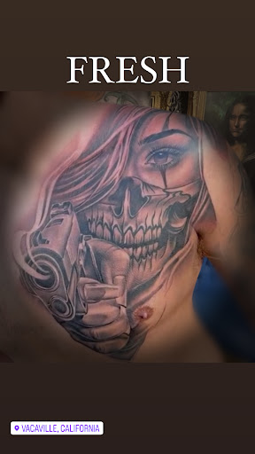 Explore small puerto rico tattoo ideas, creative tattoo ideas in Fairfield, available at Tattoo Magic Good Fortunes Tattoo Studio And Art Gallery