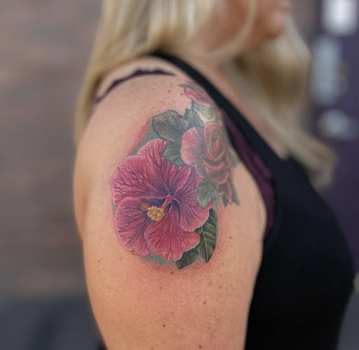 Explore breast cancer tattoo ideas, creative tattoo ideas in Peoria, available at Modern Ink Tattoo