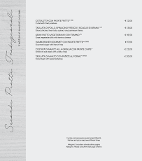 Summer Beach Porto Garibaldi à Porto Garibaldi menu