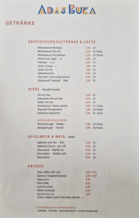 Ada's Buka à Lautertal carte