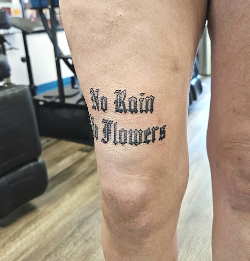 Explore badass neck tattoo ideas, creative tattoo ideas in Traverse City, available at Pinups & Needles