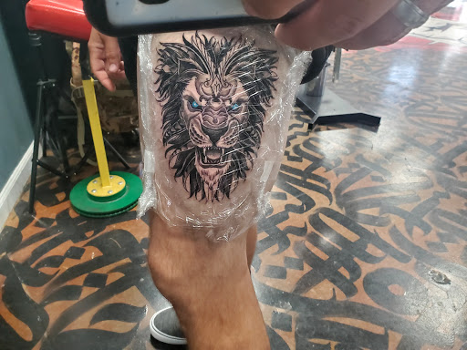 Explore domino tattoo ideas, creative tattoo ideas in Arlington, available at Urbans Tattoo & Piercing Studio