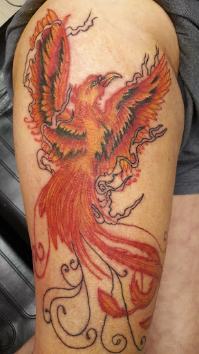 Explore chicano chest tattoo ideas, creative tattoo ideas in Williamston, available at Lucky Tiger Tattoo studio