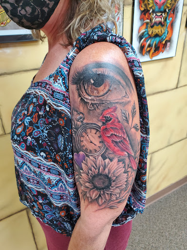Explore medium tattoo ideas, creative tattoo ideas in Streator, available at Ink Beetle Tattoo