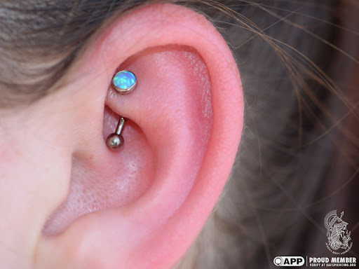 Explore side face tattoo ideas, creative tattoo ideas in Pompano Beach, available at Athena Body Adornment