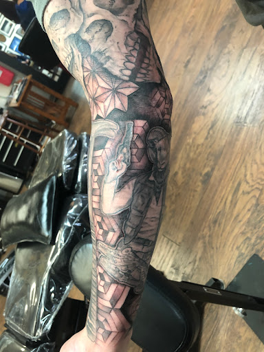 Explore tattoo ideas patchwork, creative tattoo ideas in Broomfield, available at Ink & Art Collective