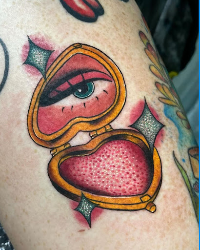 Explore mens quad tattoo ideas, creative tattoo ideas in Athens, available at Pain and Wonder Tattoo and Piercing Studio