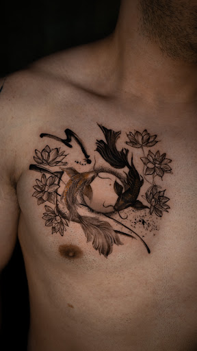 Explore record tattoo ideas, creative tattoo ideas in Denver, available at Mashroom Studios