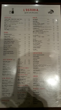 L'Osteria Berlin Mahlsdorf à Berlin menu